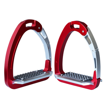 Equisafety Caballus Safety Stirrups with Double Arm Action