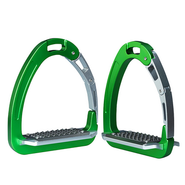 Equisafety Caballus Safety Stirrups with Double Arm Action