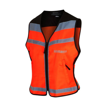 Equisafety Child Hi Vis Waistcoat - Horse In Training - O - Equisafety