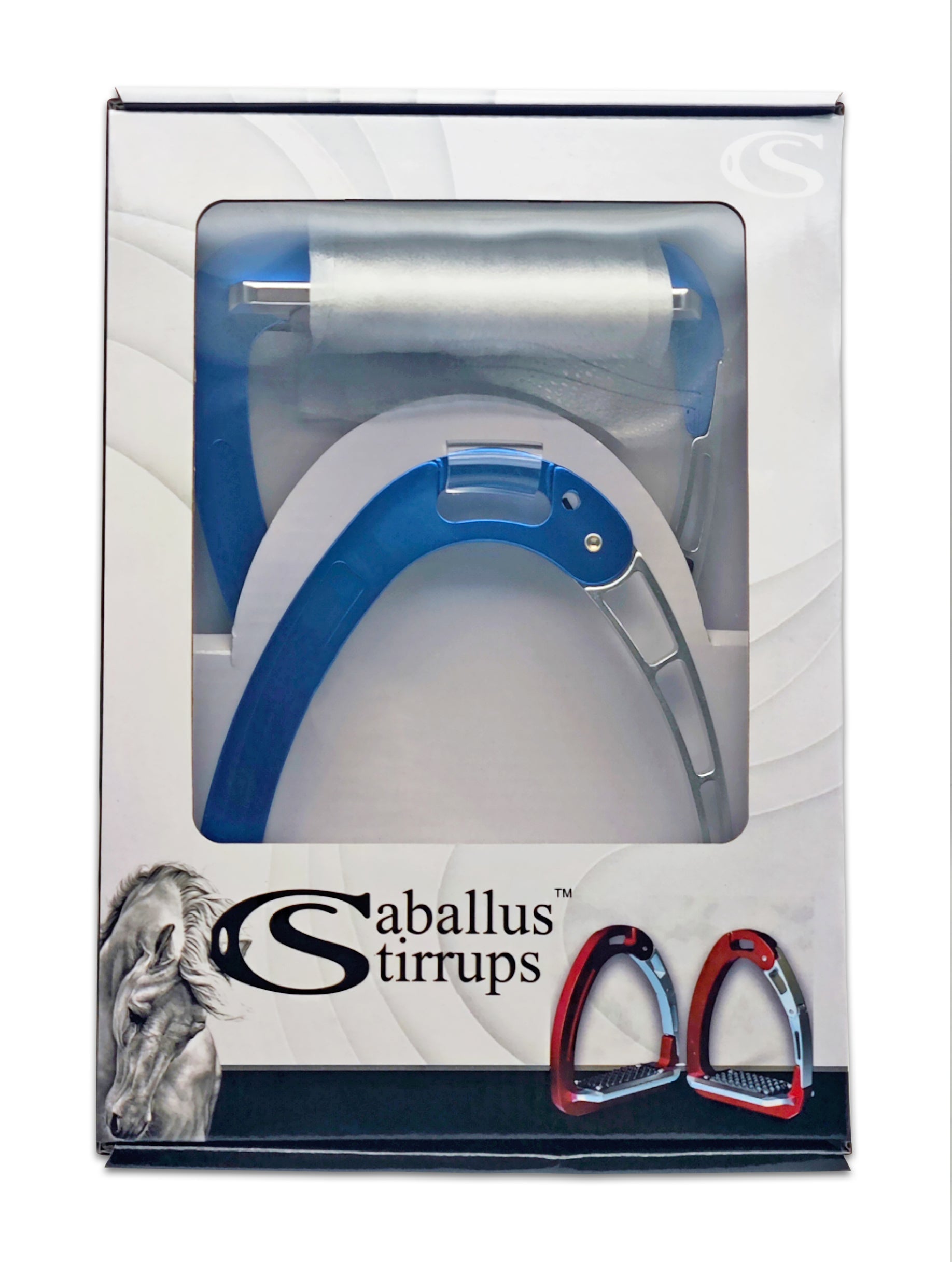 Equisafety Caballus Safety Stirrups - Double Arm Action & 5 degree inclination - Hi Vis Pink