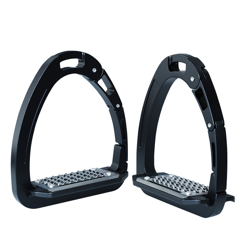 Equisafety Caballus Safety Stirrups with Double Arm Action