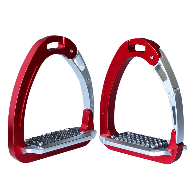 Equisafety Caballus Safety Stirrups with Double Arm Action - Equisafety
