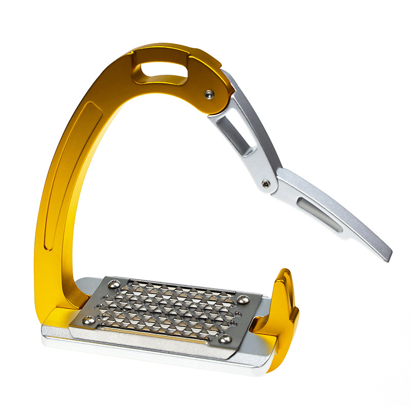 Equisafety Caballus Safety Stirrups with Double Arm Action