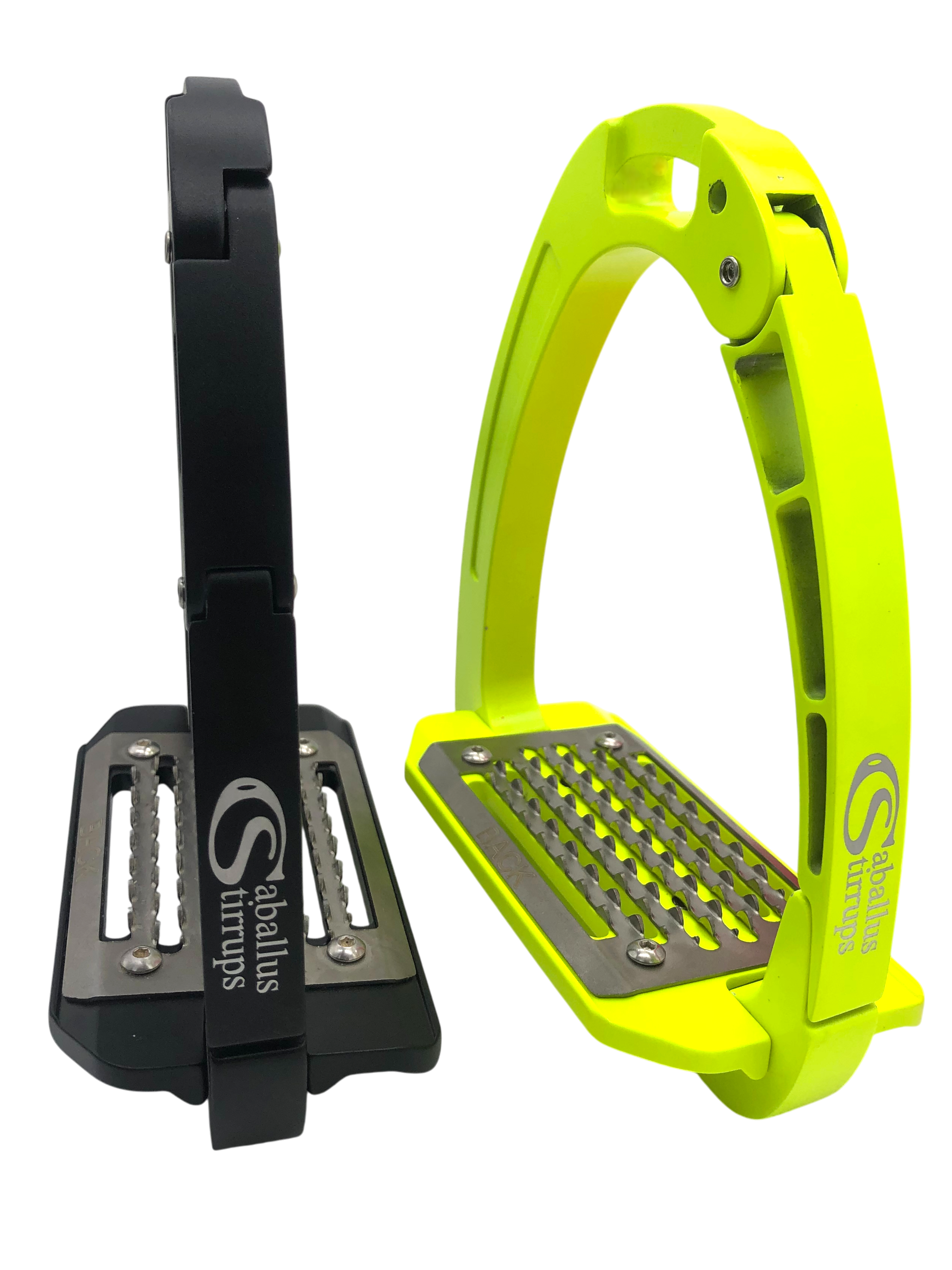 Equisafety Caballus Safety Stirrups - Double Arm Action & 5 degree inclination - Rose Gold